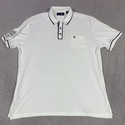 penguin polo shirt mens 2xl White Golf - Image 1 of 4