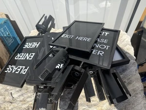 U-Line H-6418 Massenkontrollschild mit Halterung, 7 Stück - Bild 1 von 6