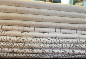 Itty Bitty Backgrounds By Primitive Gatherings For Moda. Bundle Of 10 FQ - Picture 1 of 3