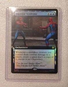 Impostor Syndrome Extended Art Foil #251 Spider-Man MTG Magic the Gathering - Bild 1 von 1