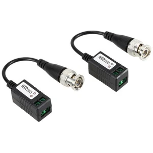 ESCAM 202A Passive Transceiver Video Balun Connector UTP BNC Cat5 For HD IP Cam - Photo 1/12