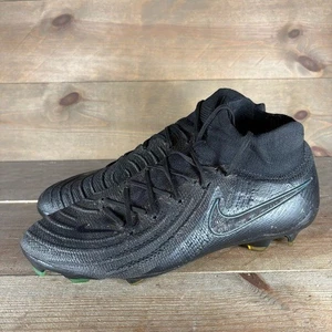 nike phantom luna 2 elite FG mens size 8.5 soccer cleats black athletic shoes - Picture 1 of 9