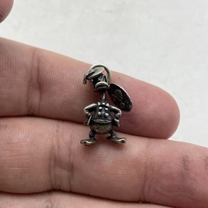 Dije de plata esterlina vintage DONALD DUCK WALT DISNEY WORLD 4,1 g - Imagen 1 de 6