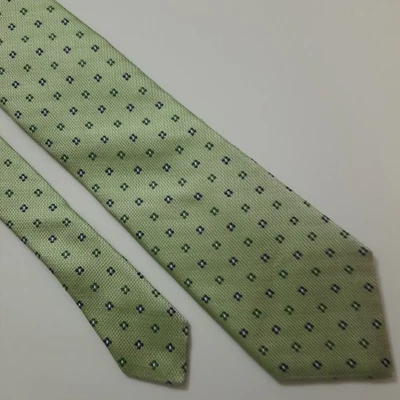 Corbata de traje de seda Nordstrom para hombre 60x3,5 clásica flor trébol verde menta EE. UU. Foto 1 de 4