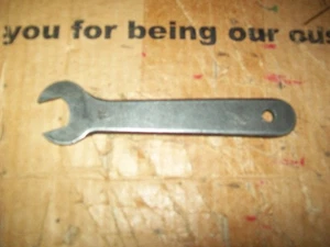 1 de llave de extremo abierto única de 17 mm vintage sin marca - Imagen 1 de 2