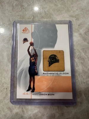 2000-01 SP Game Floor Marc Jackson Authentic Rookie RC Warriors Card - Image 1 of 4