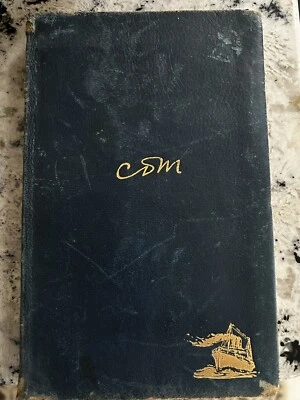 Where the Blue Begins by Christopher Morle1y 923 leather bound - Image 1 of 4