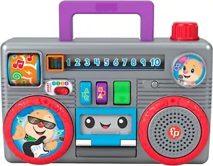 Fisher-Price GYC11 GYC11-Learning Fun Boombox Musical Toy. READ FULL DESCRIPTION - Picture 1 of 6