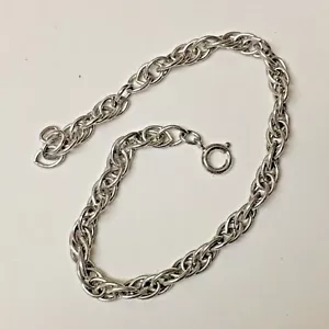CHARM STERLING ARMBAND 8 ZOLL - Bild 1 von 3