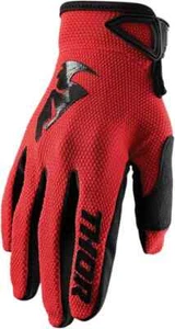 THOR GLOVE S20 SECTOR RD/BK SIZE LG see size chart in gallery - Picture 1 of 3