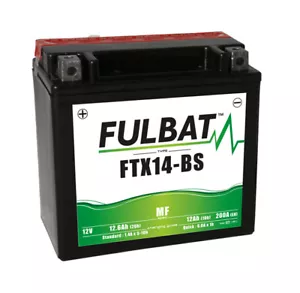YTX14-BS FULBAT GEL BATTERY HUSQVARNA TE 630 2010 2011 2012 2013 - Picture 1 of 4