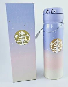 Starbucks 2020 China Aurora Dazzle Purple Gradient 500ML Thermos *New Boxed* - Picture 1 of 6