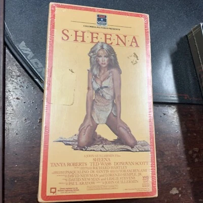 Sheena VHS Tanya Roberts, Ted Wass, Donovan Scott Watermark - Image 1 of 4