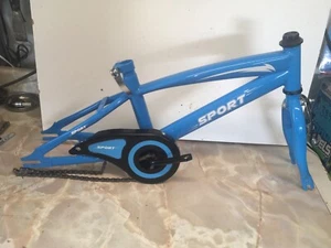 14 Inch Kid's Bicycle Frame w/Crank/Front Calipers - Picture 1 of 13