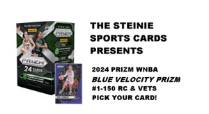 2024 Panini Prizm WNBA BLUE VELOCITY PRIZM #1-150 YOU PICK! CHEAP! - Picture 1 of 1