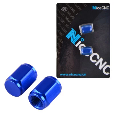 Wheel Tire Rim Valve Stem Caps For Yamaha YZ80 YZ85 YZ125 YZ250 YZ400 YZ450 F - Image 1 of 4