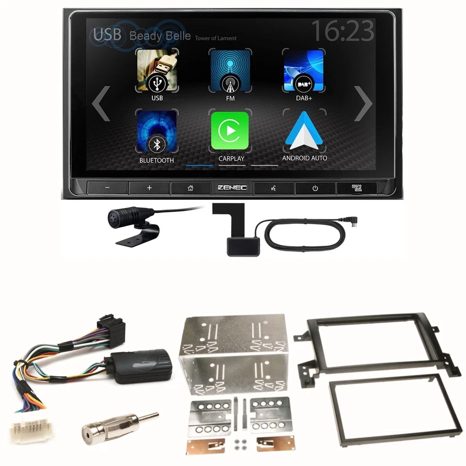 ZENEC Z-N538 Android Auto CarPlay DAB+ Einbauset für Suzuki Grand Vitara JT - Bild 1 von 1