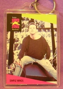 Simple MINDS Jim KERR - Keychain BRAND NEW - Picture 1 of 1