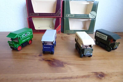 Matchbox Modell of Yesteryear  Y29 1919 Walker Electric Van 4 Modelle - Bild 1 von 4
