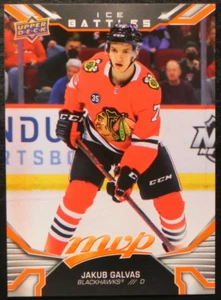 2022-23 22/23 Upper Deck MVP ICE BATTLES ROOKIE #229 Jakub Galvas Blackhawks - Picture 1 of 2