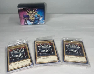Yu-Gi-Oh Giant Soldier of Stone DEM2-EN001 in sealed Promo Pack Set Of 3 - Picture 1 of 5