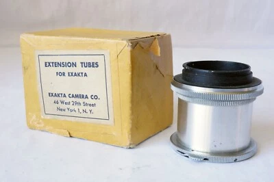 Ihagee Dresden Extension Tube Set for Exakta Cameras Unused - Image 1 of 4
