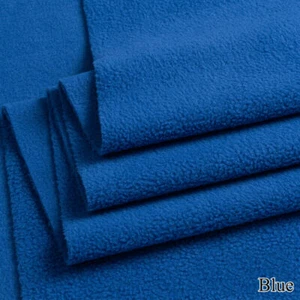 Polar Fleece Sherpa Fabric Upholstery Lambskin Warmer Blankets Doll Making White - Picture 1 of 24