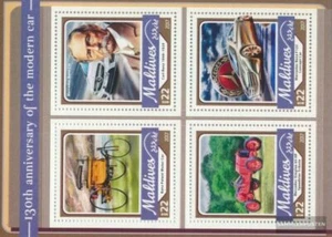 Maldivas 6833-6836 Sheetlet (completa. edición.) nuevo con goma original 2017 co - Imagen 1 de 1