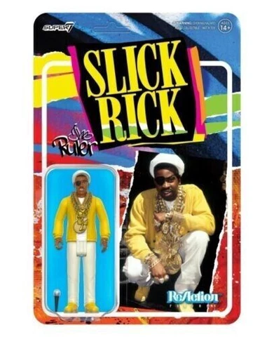 Slick Rick The Ruler Super7 Reaction Action Figure Cover