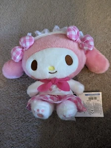 Sanrio My Melody Cage Gingham Character Plush Hello Kitty - Picture 1 of 2