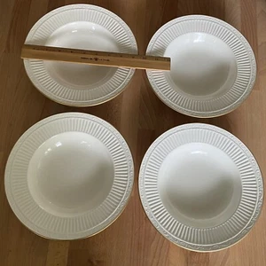 Mikasa Empire goldgerippt geprägt umrandet Suppenschüssel DD905 Japan x4 neu - Bild 1 von 3