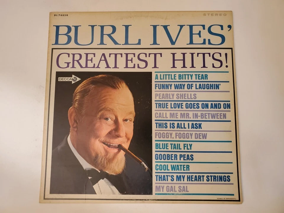Burl Ives - Greatest Hits (Vinyl Record LP) - Image 1 of 2