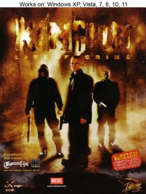 Kingpin: Life of Crime PC Game 1999 Interplay Windows 10 11 - Image 1 of 2