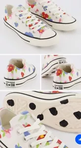 Converse Chuck Taylor All Star Reino Unido Primavera20 Multi Garceta Floral Exclusivo 7.5 Raro - Imagen 1 de 17