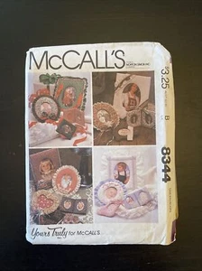 Your’s Truly for McCalls sewing pattern 8344 craft picture frames 1983 Uncut - Picture 1 of 3