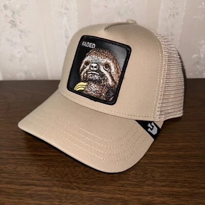 Gorra Goorin Bros The Farm Trucker The Faded Sloth Exclusiva Edición Limitada Nueva Foto 1 de 4