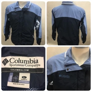 Columbia Sportswear Company women's core Jacket Size large Blue Windbreaker JT - Picture 1 of 9