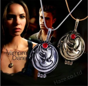 Die Vampire Diaries Elena Vervain Anhänger Halskette Schmuck Geschenk Anhänger - Picture 1 of 7