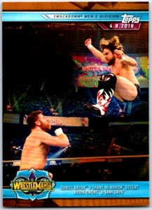 2019 Topps WWE Road to WrestleMania Bronze #95 DANIEL BRYAN - Picture 1 of 2