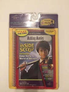 Quantum Pad Leap Frog Harry Potter Making Movies Grade 3-5 Ages 8+ Book And Cart - Picture 1 of 2