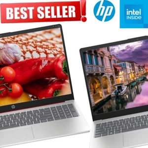 HP 15,6 pollici computer portatile Intel Pentium N200 3,70 GHz 128 GB SSD unità 4 GB Ram HDMI Win11 - Foto 1 di 23