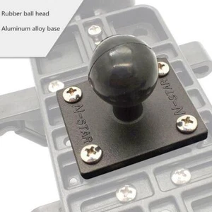 UK-Montaggio Base Quadrato in Alluminio con Testa a Sfera per Ram W0E1 M P1J6,✨ Supporto - Foto 1 di 7