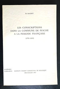 NAPOLEON, EMPIRE: Conscriptions dans la commune de PESCHE à la période française - Picture 1 of 4