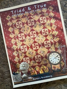 Tried & True Cabbage Rose Favorites by Barbara Brandeburg QUILTING First Edition - Imagen 1 de 5