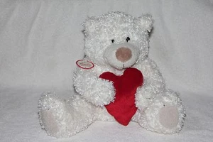 NWT HALLMARK HEARTLY Valentine's Day Stuffed Plush Teddy Bear Sound & Motion Toy - Picture 1 of 4