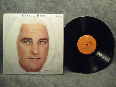 33 RPM LP Record Charlie Rich Classic Rich Vol. 2 Epic Records JE 35624 NM - Image 1 of 3