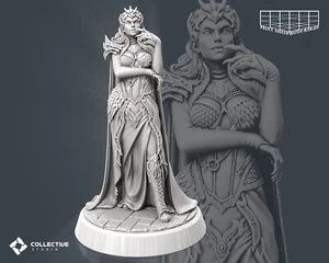 Oberste Vampirin Miniatur Lady Dracula Figur für TTRPG's wie D&D 5e Pathfinder - Bild 1 von 21