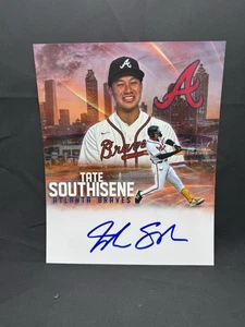 Tate Southisene Autograph Signed 8x10 Photo  Prospect Atlanta Braves - Picture 1 of 2