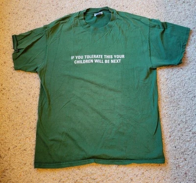 Vintage Original Manic Street Preachers Band T-Shirt If You Tolerate That - Image 1 of 4