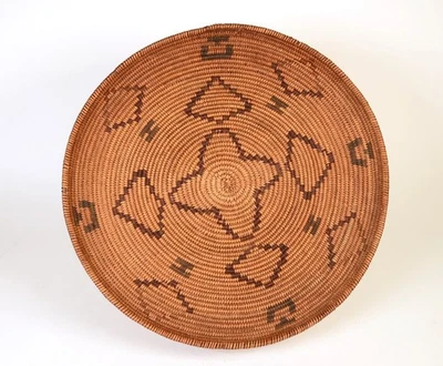 Cesta Paiute / Bandeja redonda con centro estrella Foto 1 de 4